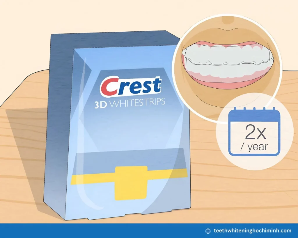 colgate teeth whitening strips results