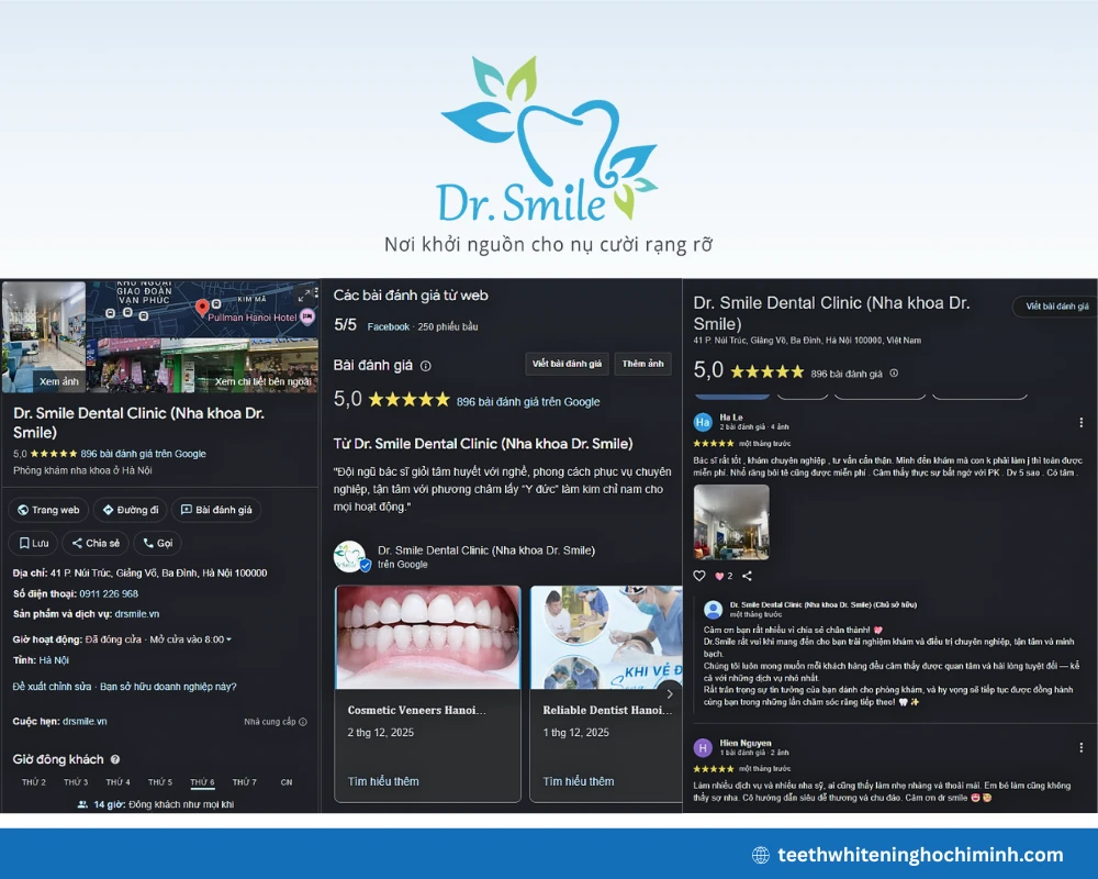 teeth whitening in hanoi