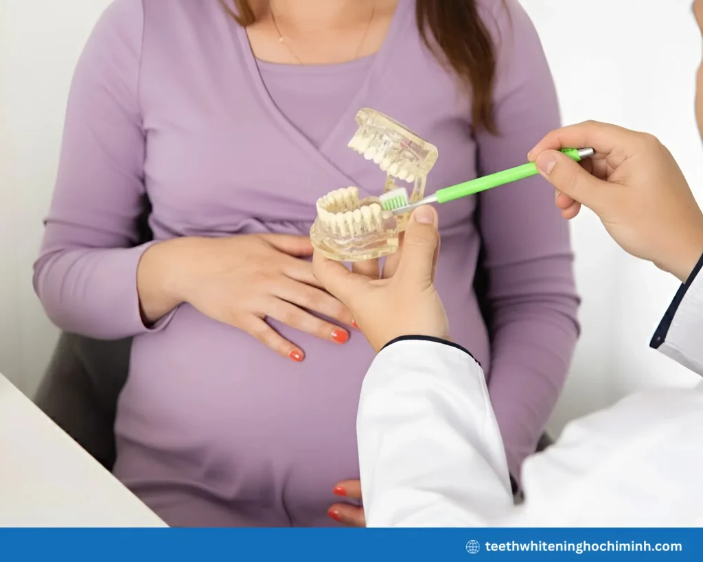 teeth whitening while pregnant