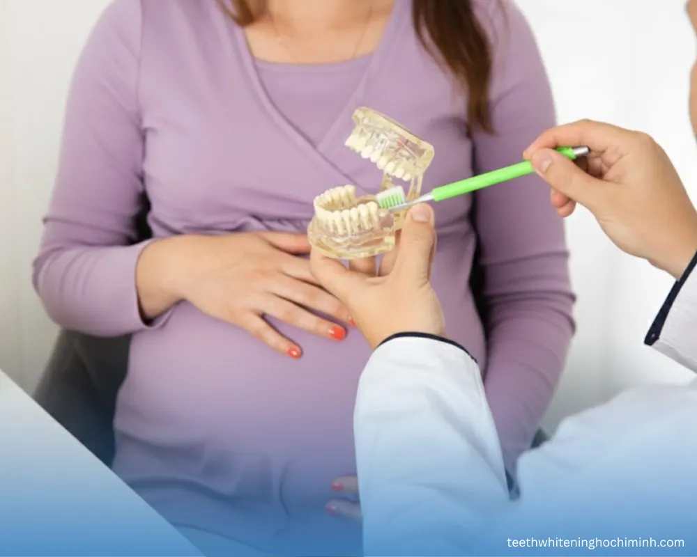 teeth whitening pregnancy