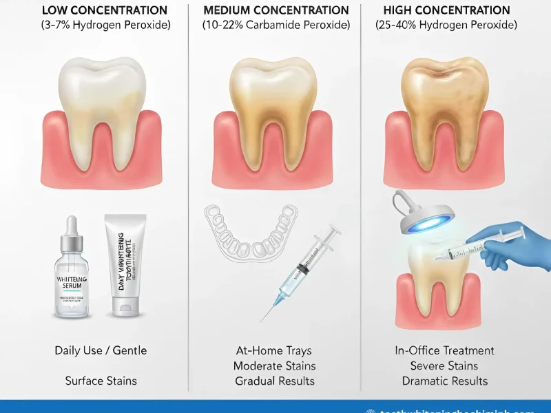 teeth whitening solution