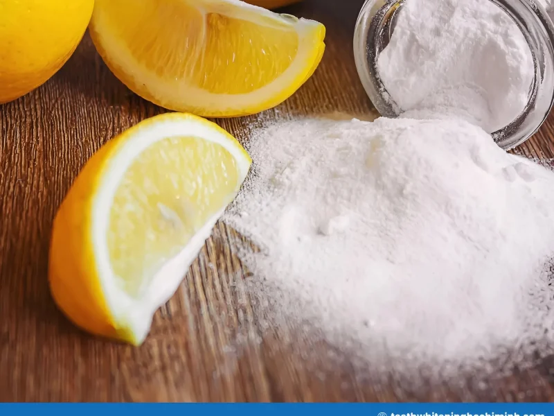 baking soda and lemon for teeth whitening