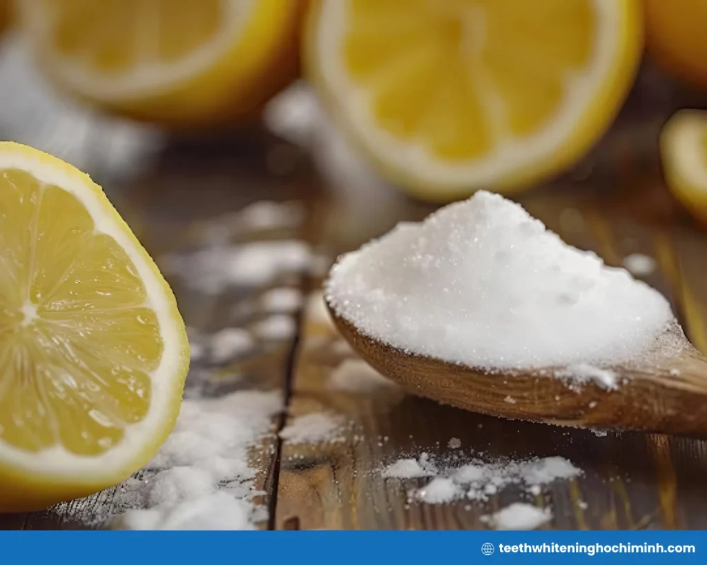 baking soda and lemon for teeth whitening