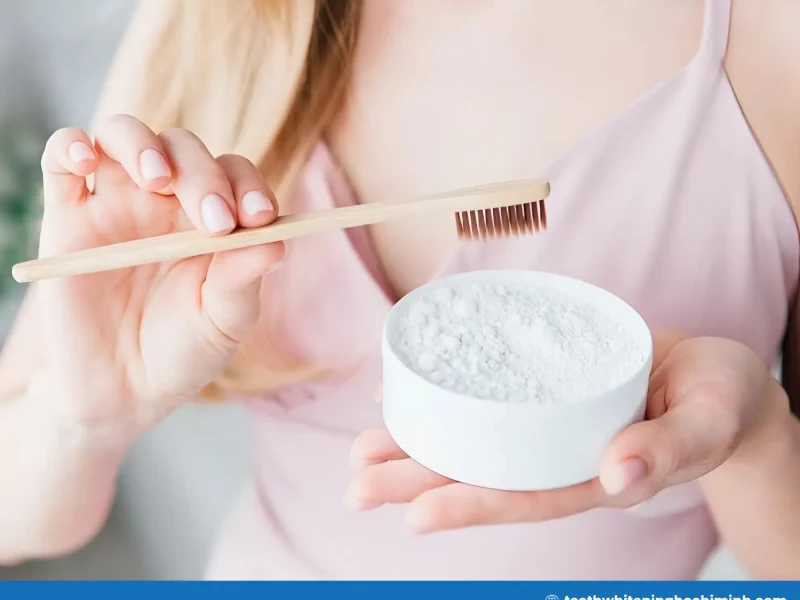 at home teeth whitening baking soda