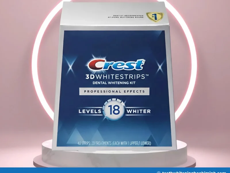 crest 3d whitestrips teeth whitening kit