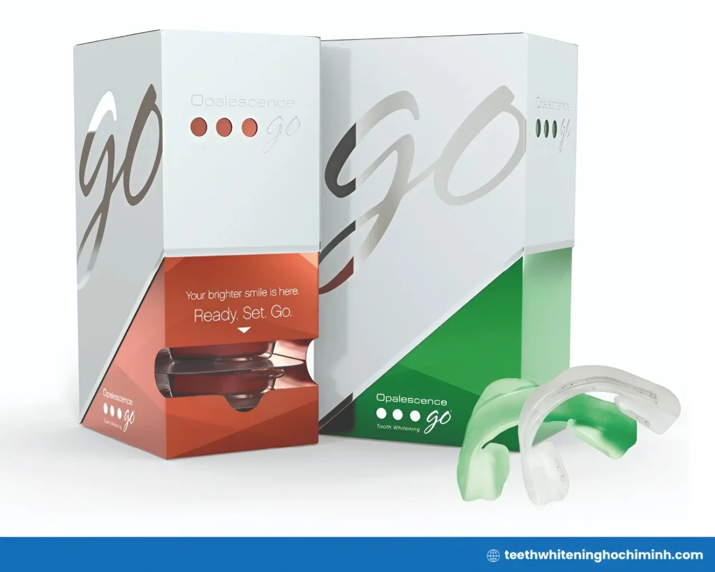 opalescence go 15 mint prefilled teeth whitening trays