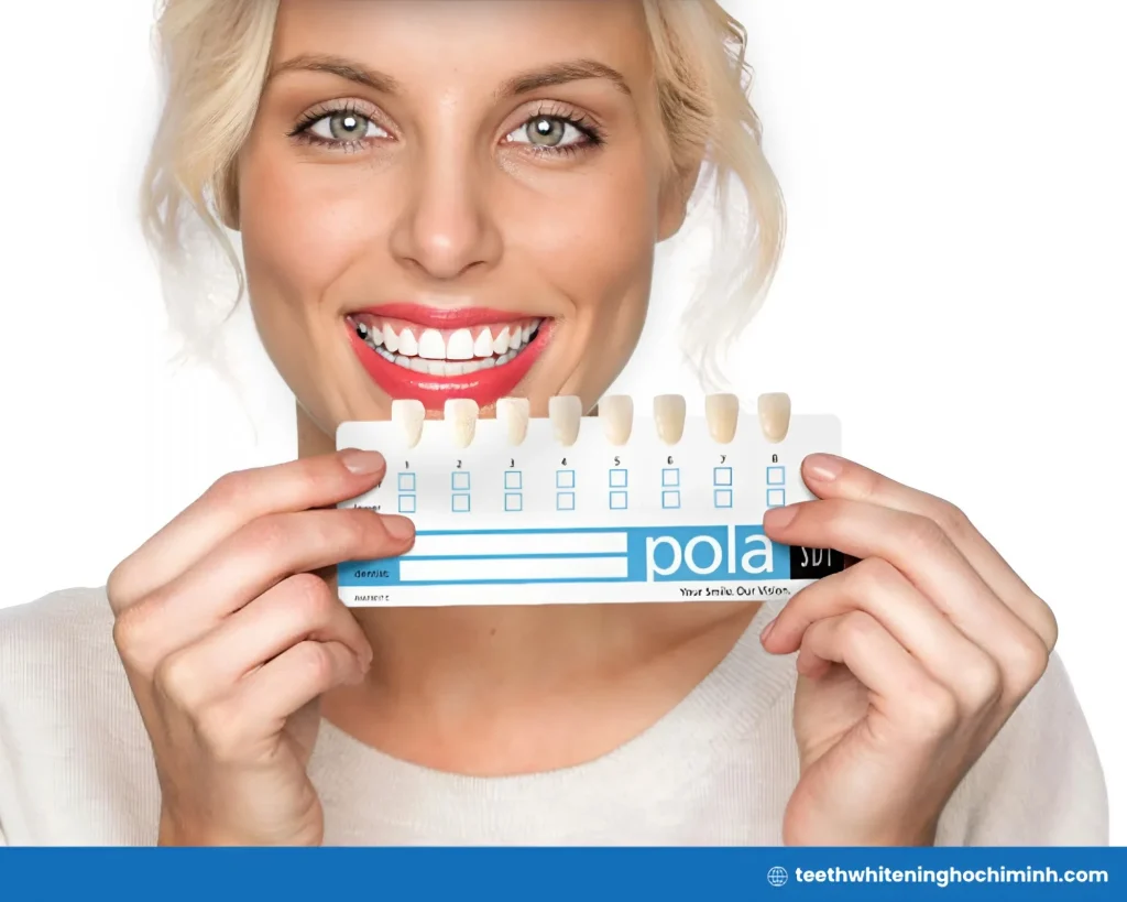 pola night teeth whitening before and after