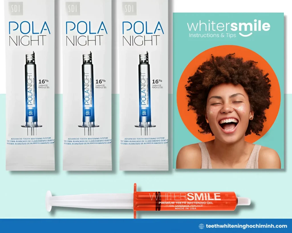 pola night teeth whitening 16