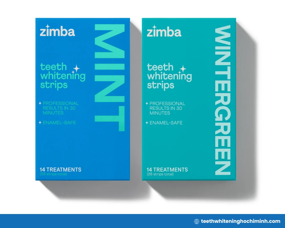 zimba coconut teeth whitening strips
