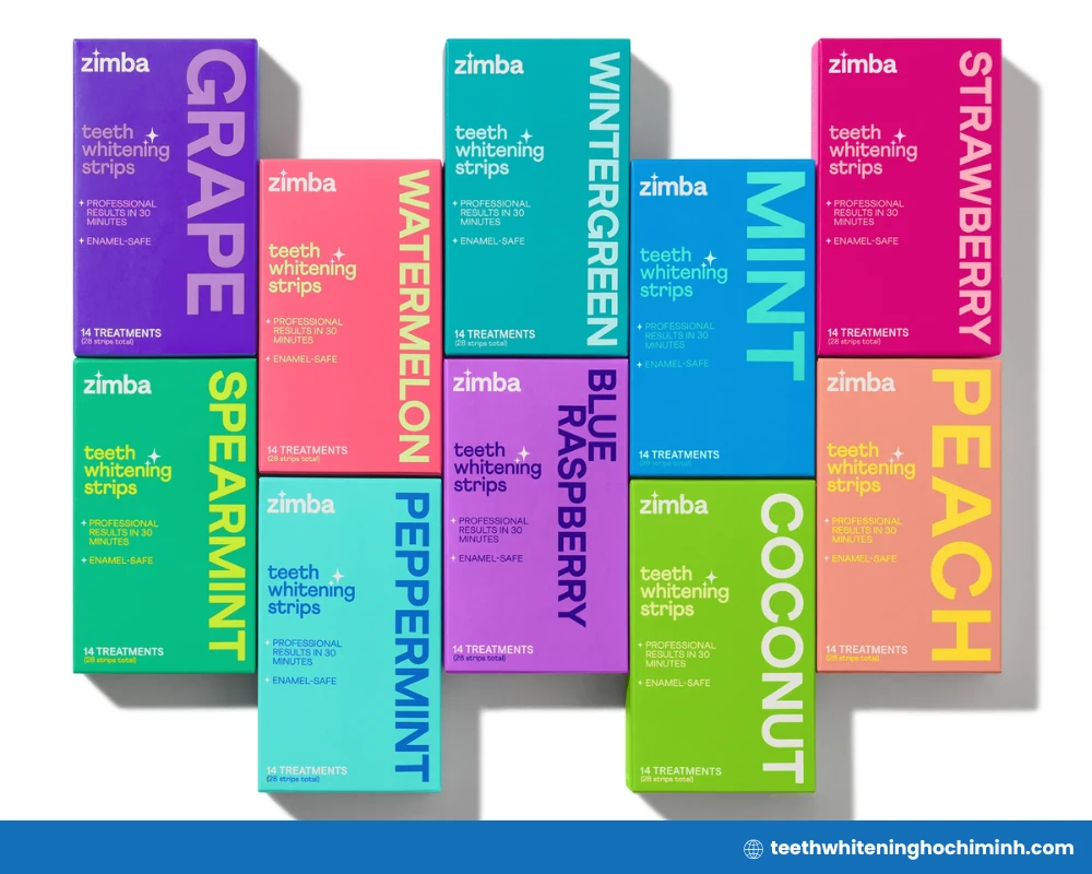 zimba teeth whitening strips