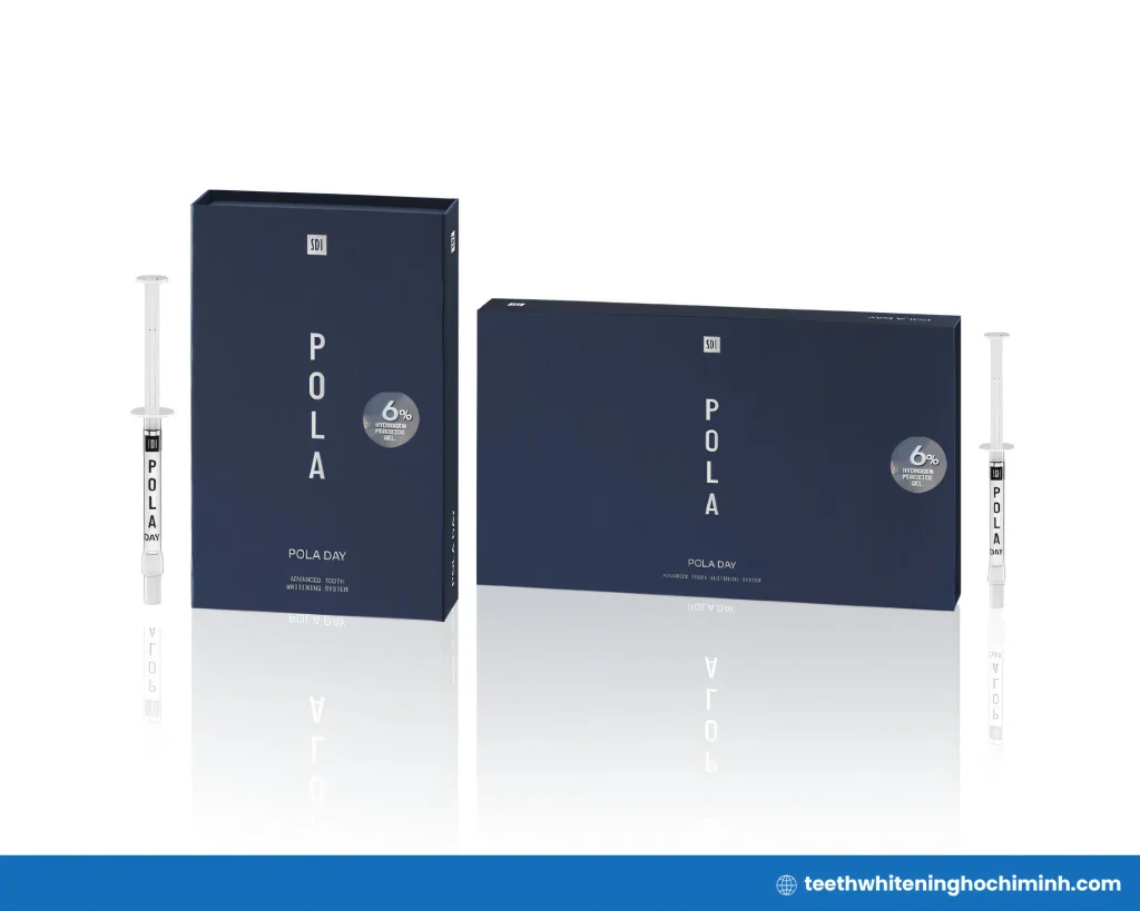 poladay teeth whitening 6 hydrogen peroxide gel