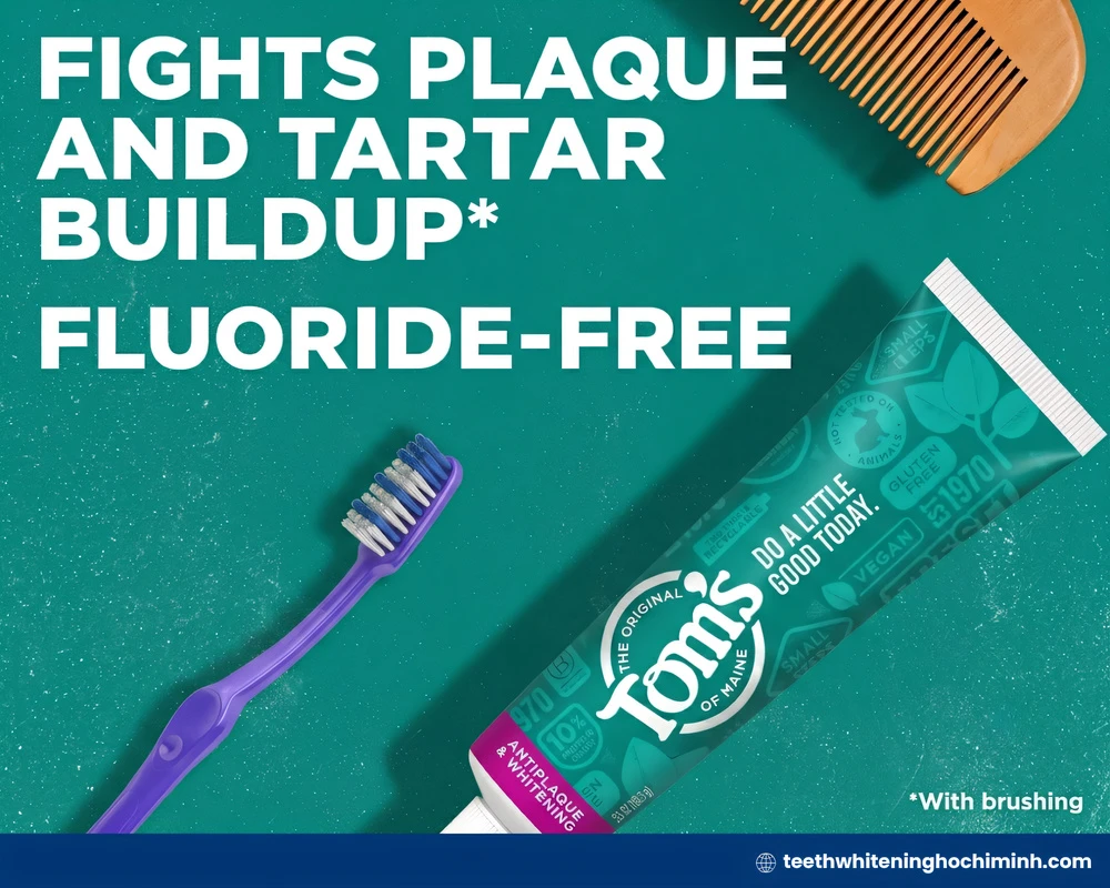 teeth whitening toothpaste without fluoride
