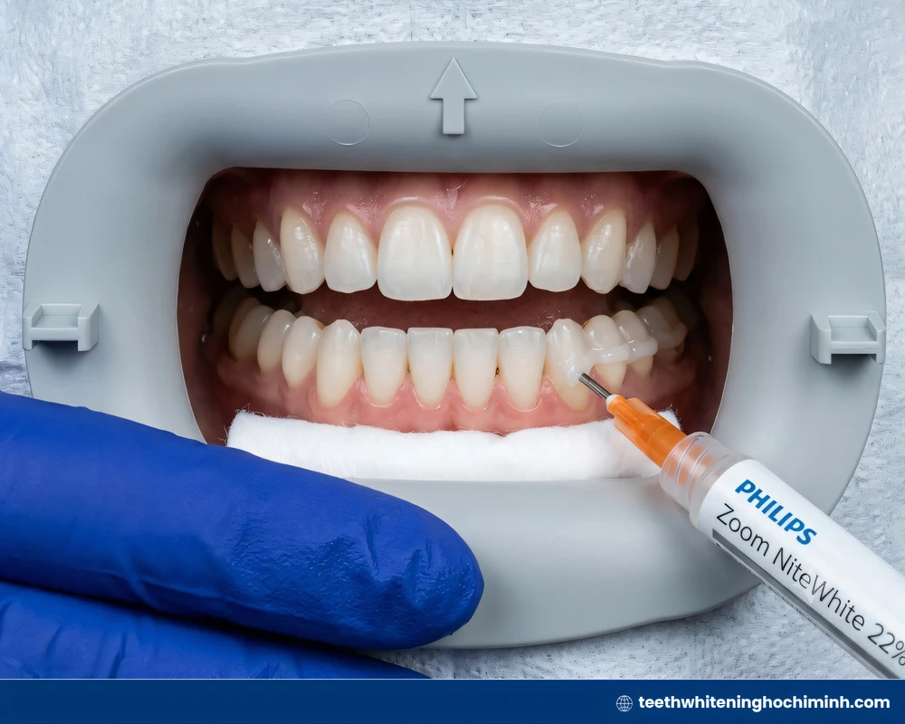 is zoom teeth whitening painful
