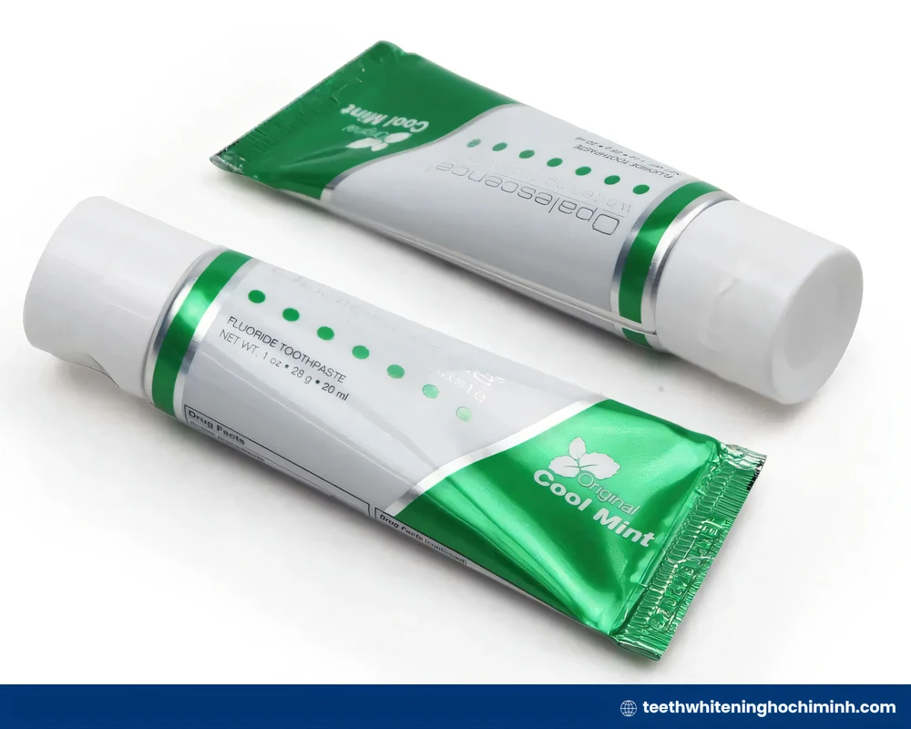 teeth whitening toothpaste opalescence