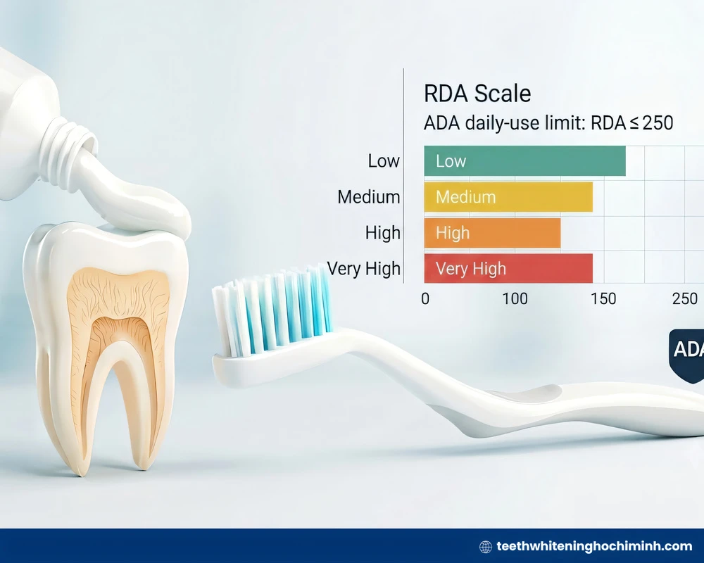 safe teeth whitening toothpaste