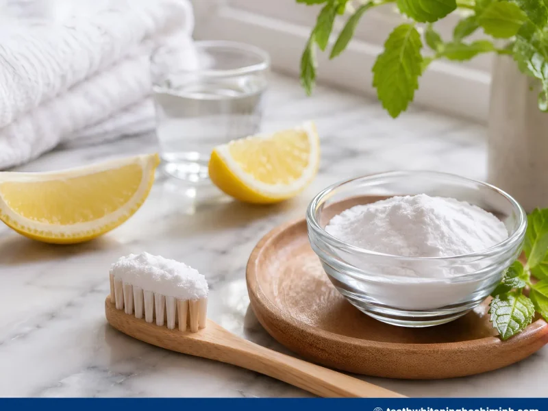 baking soda for teeth whitening