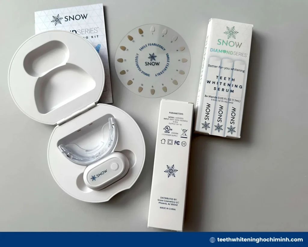 snow at home teeth whitening kit