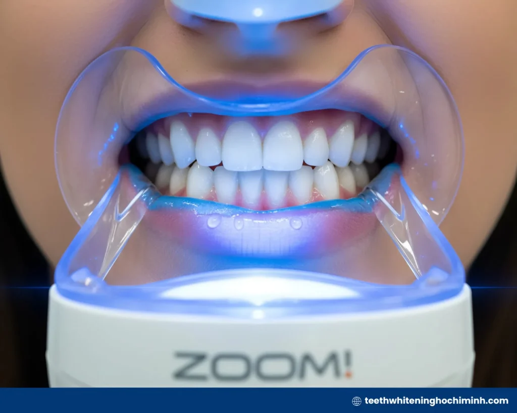 zoom teeth whitening before and after