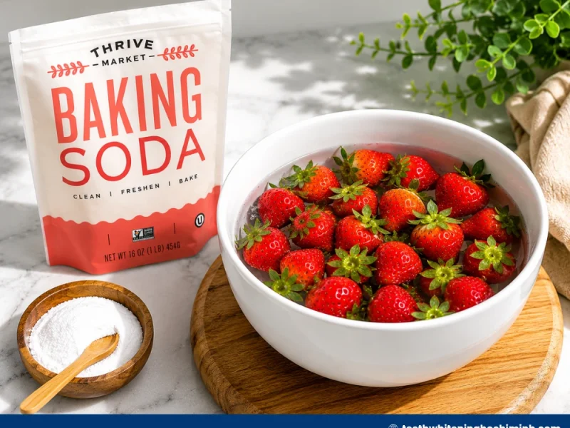 natural teeth whitening at home