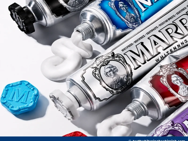 marvis teeth whitening toothpaste