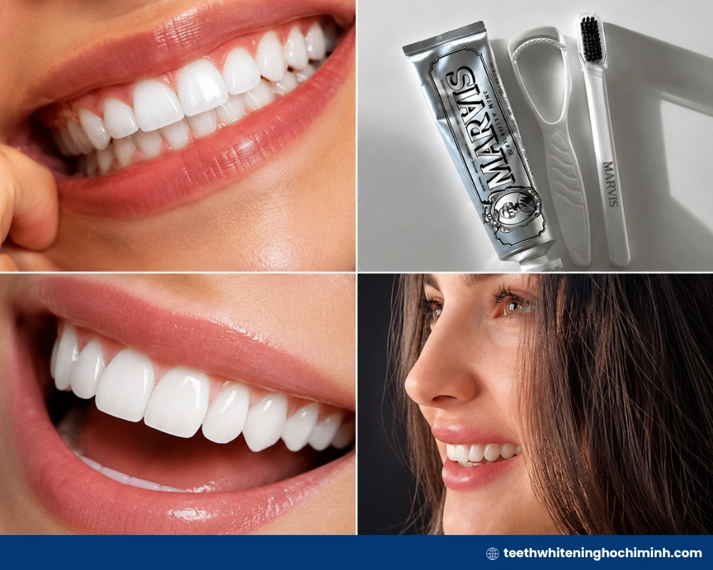 Marvis toothpaste result