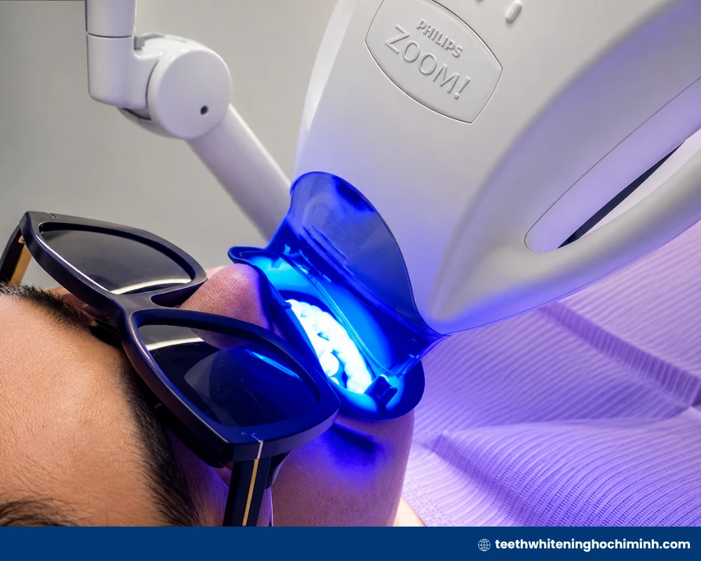 zoom professional teeth whitening system