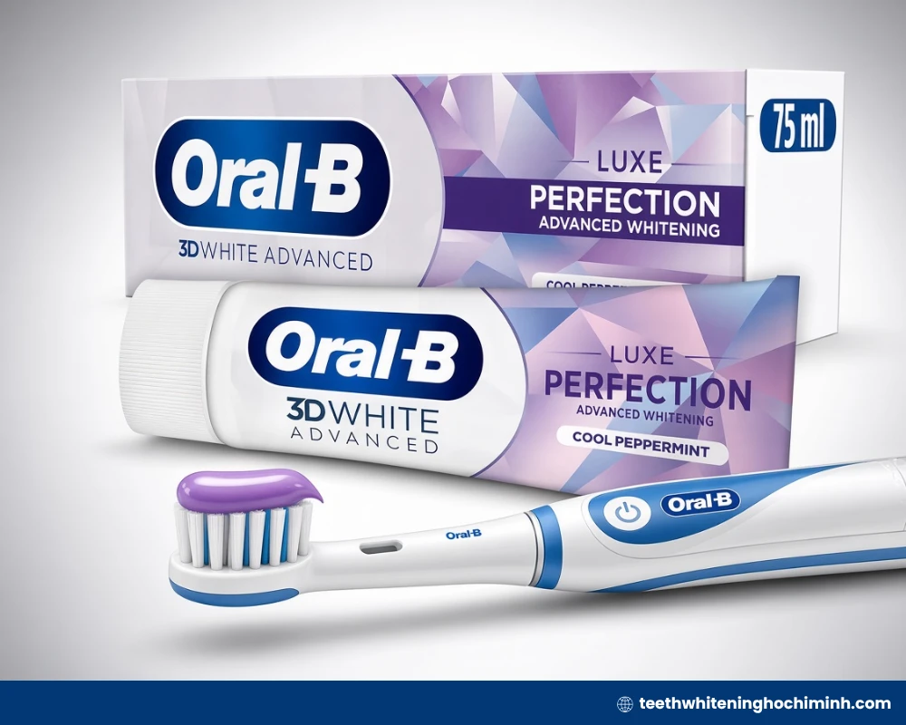 oral b teeth whitening toothpaste
