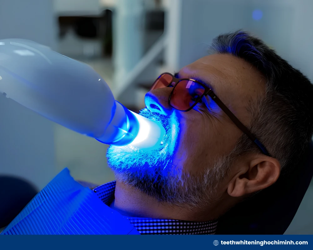 is laser teeth whitening safe